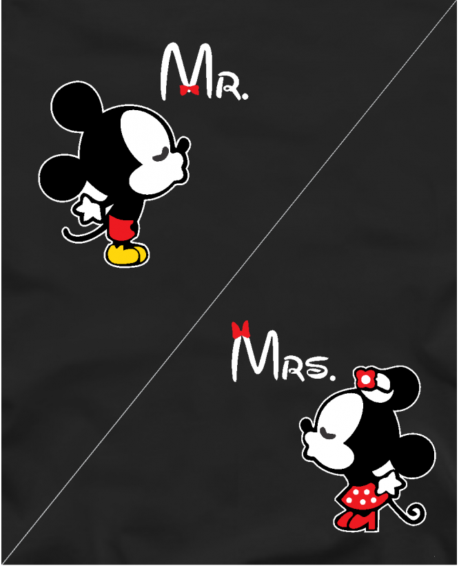 Mickey and minnie mouse 